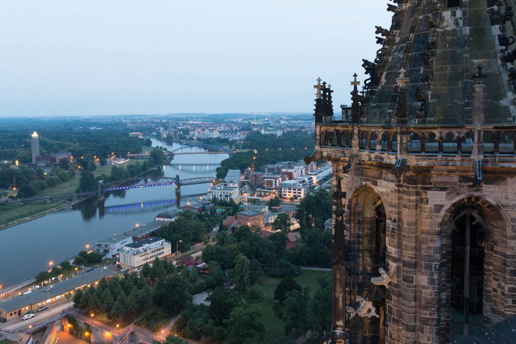Blick auf Magdeburg - © Mattis Kaminer/Shutterstock.com
